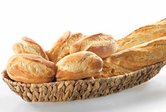 Mieszanki na chleb i bułki Mieszanki na chleb i bułki Pane Rustico CL Art. Nr. DE00839125 Pane Rustico to uniwersalny dodatek do produkcji pysznych bagietek, ciabatty i bułek rustykalnych.