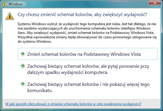 Ogrniczeni 71 "Ogrniczeni" str.70 "Ogrniczeni" str.70 Ogrniczeni dotyczące interfejsu Windows Aero W przypdku korzystni z interfejsu Windows Aero nleży pmiętć o nstępujących ogrniczenich.