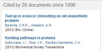 Mendeley readership statistics