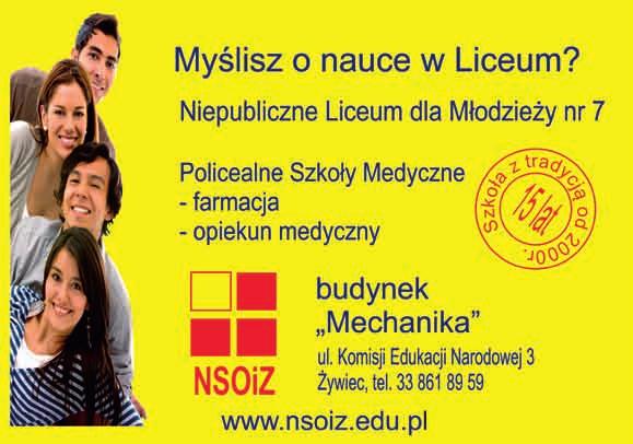 naprawdę jest nam obcy. Z drugiej strony konieczne jest weryfikowanie swoich planów edukacyjno-zawodowych ze względu na rzeczywiste potrzeby gospodarki i rynku pracy.