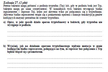 Represor Trp nie jest aktywny i nie wiąże się z operatorem operonu tryptofanowego.