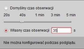 cykliczne wszystkich kamer znajdujących się w danej grupie rozpoczynając od pierwszej. Po określonym czasie obraz zostanie przełączony na kolejną kamerę itd.