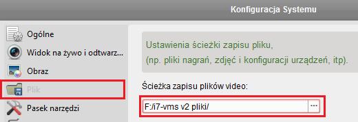 Po wciśnięciu przycisku rozpocznie się nagrywanie filmu od bieżącej chwili, a w prawym, górnym rogu okna podglądu pojawi się ikona oznaczająca nagrywanie. Sam przycisk również zmieni wygląd.