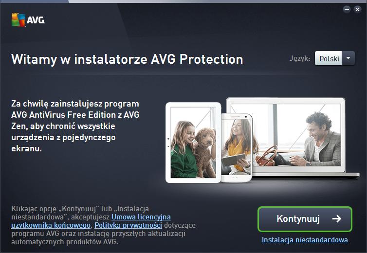 3.1. Proces instalacji systemu AVG Do zainstalowania systemu AVG Internet Security na komputerze konieczny jest najnowszy plik instalacyjny.