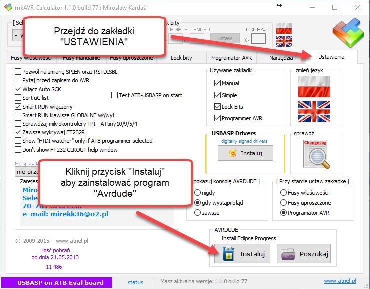 ATB-MEDkit Tiny Developement Board 15 Pierwsze uruchomienie - test modułu W tym rozdziale omówione zostaną kroki, które zalecamy wykonać w opisanej kolejności, aby dokonać