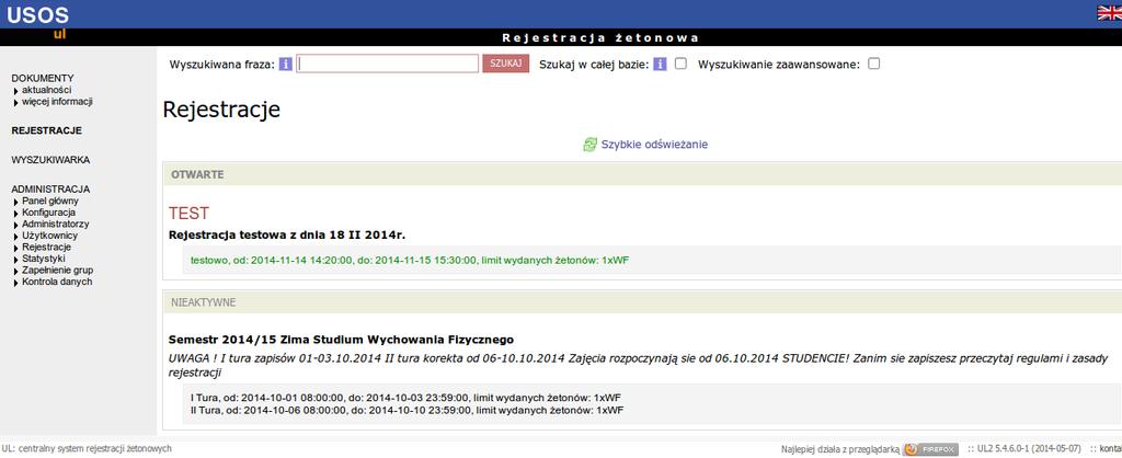 pl w zakładce KOSZYK : po Żetony dla studentów studiów stacjonarnych I stopnia przyznane są w odpowiedniej liczbie automatycznie.