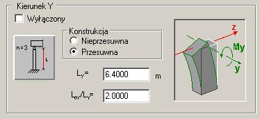 DAE: 1. Materiały Beton: B37 fcd =2, (MPa) Zbrojenie: 34GS fyd =35 (MPa) Wilgotność: RH=5% 2.