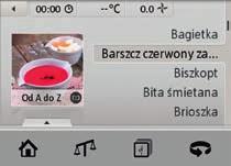 Listę można przewijać, przesuwając palcem pionowo po ekranie lub z wykorzystaniem paska przewijania z prawej strony ekranu. Należy użyć przycisku ze strzałką w górę, aby wprowadzić pierwszą literę 4.