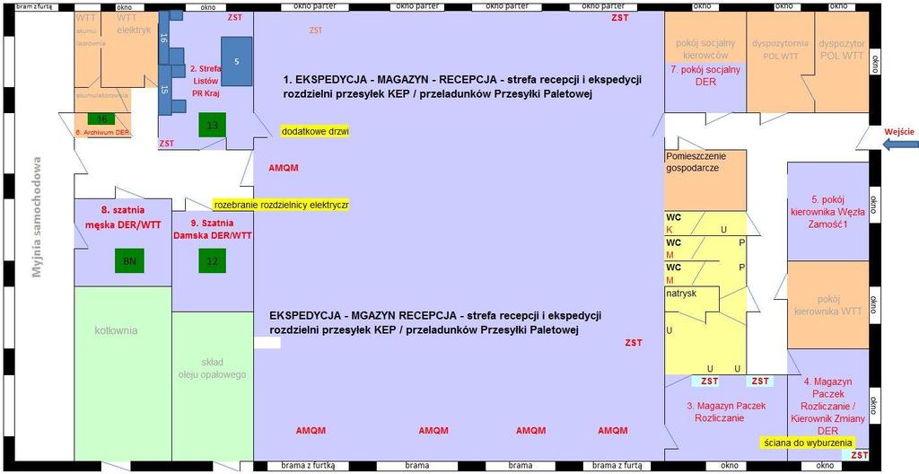 Załącznik - Schemat planowanego rozmieszczenia