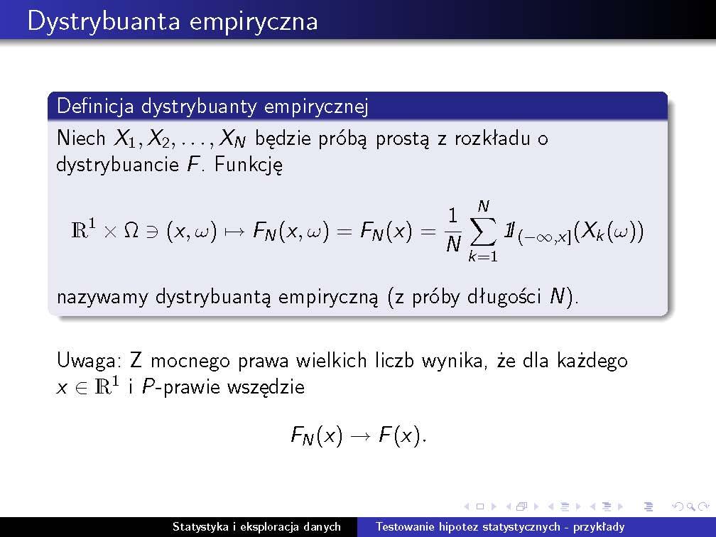 10. Testowanie hipotez - przykłady