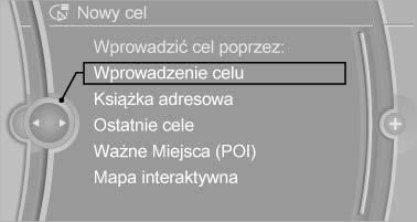 Building number Uruchomienie prowadzenia do celu Start guidance Planowanie podróży z etapami pośrednimi Nowa podróż Podróż można również zaplanować z zastosowaniem etapów pośrednich. 1. "Nawigacja" 2.