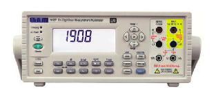 08%, rozdzielczość 10μV, 10mΩ * Duży i jasny wyświetlacz LED * True RMS * Tryb Min-Max, Hold, pomiar względny * Interfejs RS-232 1705 DMM * Podwójny wyświetlacz (max wskazaniem 12,000) *