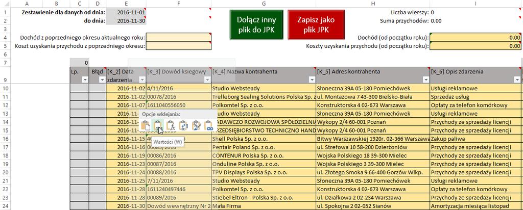 xlsm możesz, jak każdy plik Excela, kopiować i zapisywać pod różnymi nazwami. Możesz także zapisać go jako Szablon programu Excel z obsługą makr (*.xltm).
