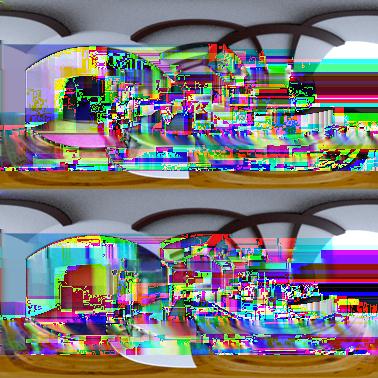 SOLIDWORKS Visualize Tryb stereo Anaglyph Tryb stereo Anaglyph nakłada dwa obrazy za pomocą kolorowych filtrów (chromatyczne przeciwnych kolorów: czerwonego i cyjanowego) w celu utworzenia obrazów
