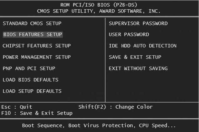 L 102 Konfigurowanie systemu za pomocą programu BIOS Setup.