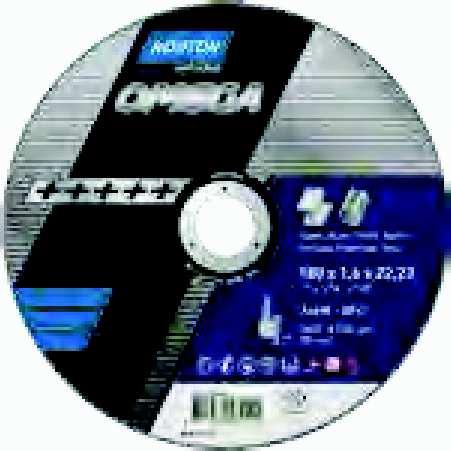 OMEGA NORTON Omega to najwyższa klasa narzędzi ściernych marki Norton przeznaczona do wszystkich rodzajów zastosowań w przemyśle wytwórczym, szczególnie polecana do obróbki stali nierdzewnych, na