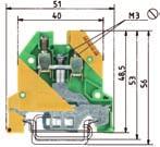 16-6 AWG 4-16 mm 2 1,5-25 mm 2 800 V/8 kv/3* ) No. 12-4 AWG No. 14-4 AWG 10-35mm 2 10-50mm 2 800 V/8 kv/3* ) No. 10-2 AWG No. 10-2 AWG 16 mm 20 mm przew.