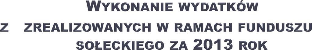 TREŚĆ PLAN WYKONANIE % WYKONANIA BRODY 25.243,00 25.233,76 99,96 BRÓDKI 15.296,00 15.277,29 99,88 CHMIELINKO 20.431,00 19.991,60 97,85 GROŃSKO 16.963,00 16.938,77 99,86 JÓZEFOWO 9.731,00 9.