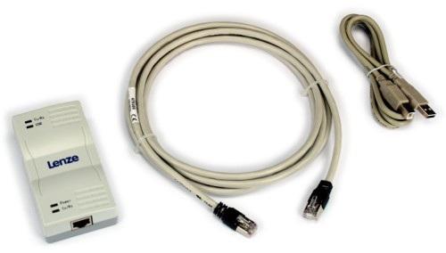 Pos. nazwa produktu Bestell-Nr. Anz. 29 Adapter diagnostyczny USB do przetwornicy częstotliwości Lenze 8400 LM8929 1 Nakładany moduł do połączenia komputera PC z przetwornicą częstotliwości.