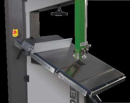 stołu 420 x 575 mm, stół przechylny, liczba obrotów koła 850 obr.