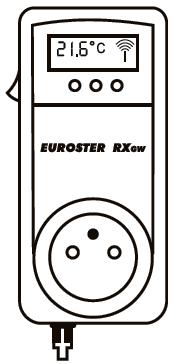 EUROSTER Q7TXRXGW INSTRUKCJA OBSŁUGI I MONTAŻU 5 c. Wyłączanie regulatora Przytrzymaj OK do momentu wyłączenia się regulatora.