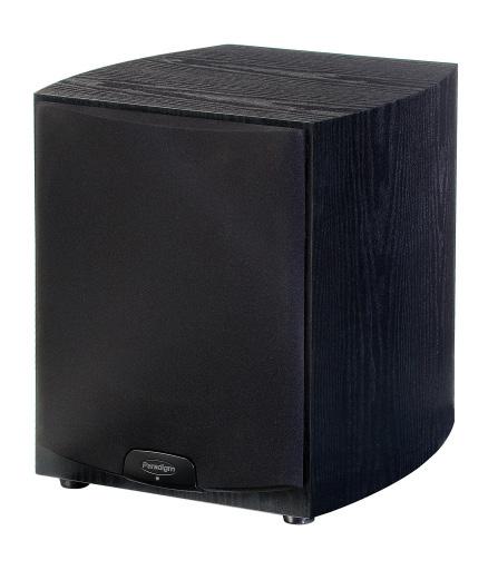 5 Pojedynczy głośnik, Port bass reflex wysokiej szybkości o niskich turbulencjach, wbudowany wymacniacz 360 watt mocy szczytowej, 120 watts RMS 254-mm (10 in) Wzmocniona membrana