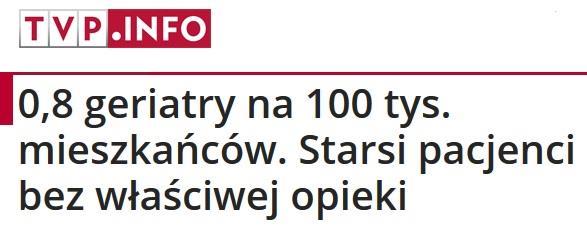 Tymczasem w Niemczech wskaźnik ten wynosi 2,2, w Czechach 2,1, w Słowacji 3,1, a w Szwecji blisko 8.