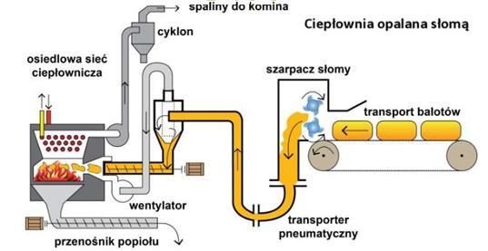 Wymagają one odpowiedniego paliwa, aby mogły być automatycznie transportowane, typu pellet lub drobny brykiet; kotły zgazowujące osiągające sprawność do 87% są przystosowane do spalania drewna oraz