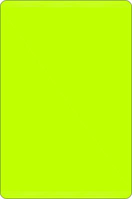 Tablica z folii fluorescencyjnej Wykonawca jest zobowiązany stosować tablice wykonane z folii fluorescencyjnej pełnopryzmatycznej typ 3, w kolorze żółtozielonym.