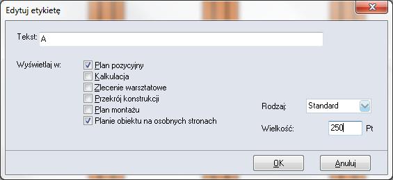 Proszę kliknąć prawym przyciskiem myszy na miejsce pozycji, jaka