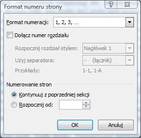 W ten sposób możesz dokonać drobnych korekt dotyczących numeracji, na przykład zmienić wygląd liczby.