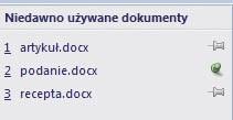 Przy niektórych z nich widać skierowane w prawo strzałki. Oznaczają one, że pod przyciskiem kryje się więcej opcji.