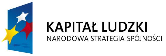 rojekt współfinansowany przez Unię Europejską w ramach Europejskiego Funduszu Społecznego raktyki zawodowe 9.1.