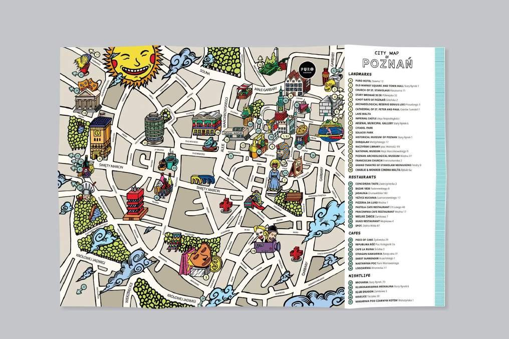 Idea rozwiązania (benchmark) Papierowa mapa