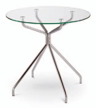 MELLO ] D Podstawa stołu wykonana z metalowych chromowanych lub