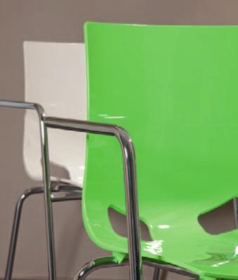 Krzesła użyte w aranżacji: FONDO chrome,