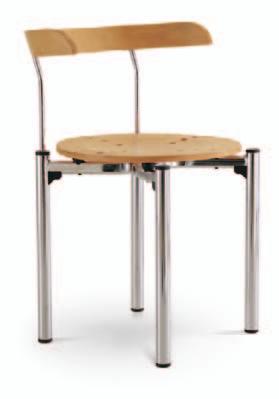 Krzesła użyte w aranżacji: BISTRO plus chrome, 1.