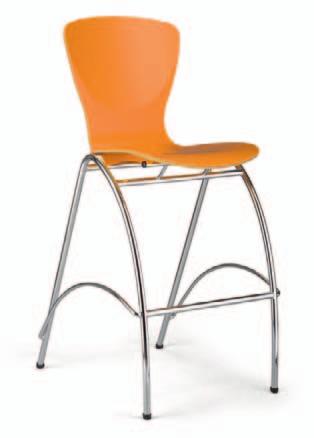Krzesła użyte w aranżacji: BINGO hocker chrome, 1.