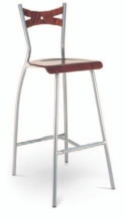 Krzesła użyte w aranżacji: FIAMMA hocker chrome, 1.