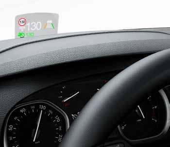 up display).
