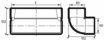 Pagina 40 SYSTEM WENTYLACYJNY PŁASKI 120x60 I 204x60 KK 12/6, KK 20/6 nr kat. nazwa produktu wym. mont. op.