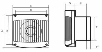 Pagina 64 WENTYLATOR COMFORT 1C, 2C, 3C, 4C, 5C, 6C, 7C, 8C 5 lat 5 lat GWARANCJI Biały nr kat. nazwa produktu model wym.mont.