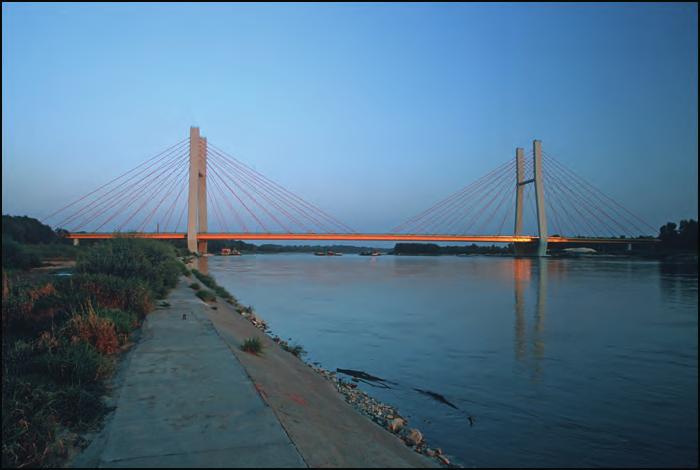John Paul II bridge in Gdańsk. Rys. 12.