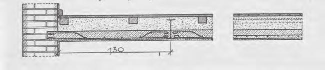 Stropy płaskie w budowlach zabytkowych. 95 C. Strop Moniera. Rys. 19. Strop Moniera. Fig. 19. Monier type floor.