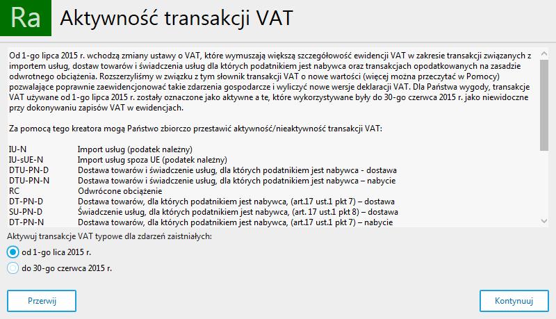 o IU-sUE-N Import usług spoza UE (podatek należny) nowa która obsługuje pole deklaracji VAT Import usług nabywanych od podatników podatku od wartości dodanej, do których stosuje się art. 28b ustawy.