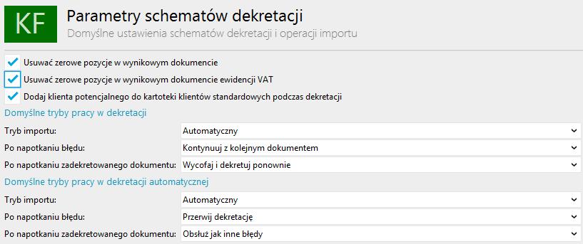 o Terminu płatności program dokona rozliczenia z rozrachunkiem, który jest najbardziej przeterminowany (od jego terminu płatności upłynęło najwięcej czasu).