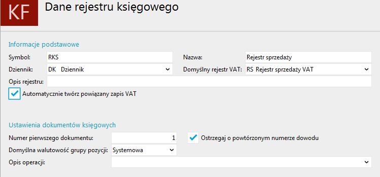 Użytkownik proszony jest wówczas o wskazanie konta księgowego, które zostanie wprowadzone do kartotek wybranych konta jako konto przeciwstawne.