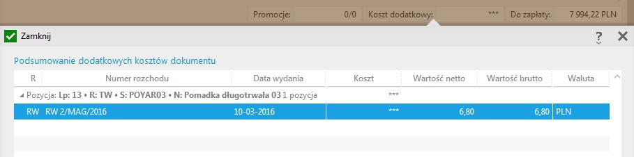 Dzięki przypisaniu odpowiednich właściwości oraz ich cech można stworzyć model powiązany z towarami (np.