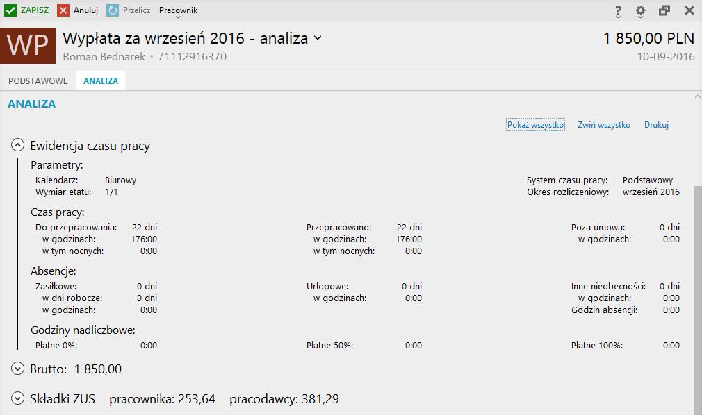 Dodatkowo w programie udostępniono raport o nazwie Wizy, który w łatwy sposób pozwala na uzyskanie