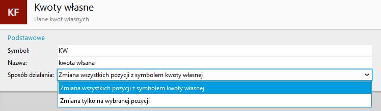 W trakcie dekretowania automatycznego dokumentu ze wskazaną kwotą własną proces dekretacji zostaje wstrzymany, pokazana zostaje postać wynikowa dokumentu księgowego ze wskazaniem pozycji z tą kwotą.